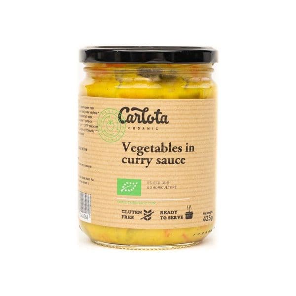 Carlota Organic Caril de Legumes Biológico 425g
