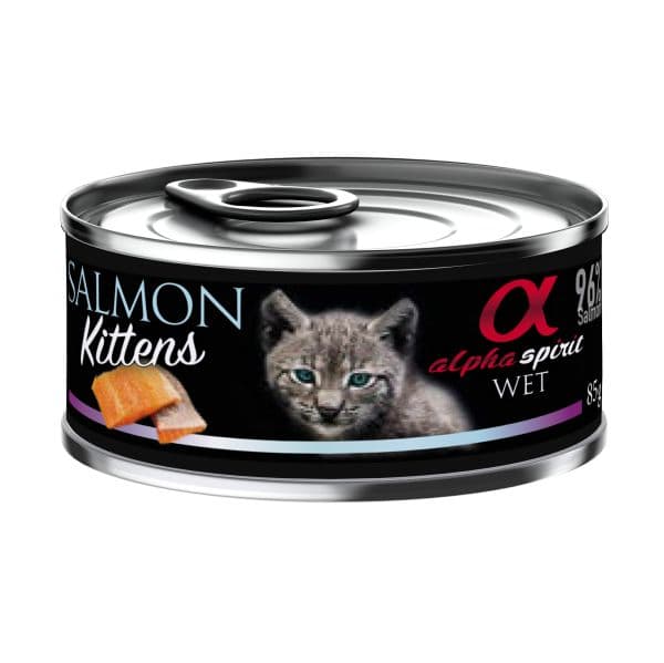 Ração Húmida Alpha Spirit Kittens Salmon Wet 85g