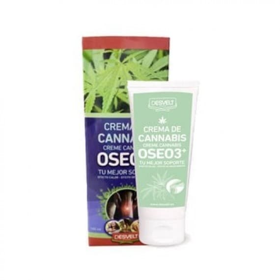 Desvelt Creme de Cannabis Oseo 3+ com CBD Efeito Calor 100ml