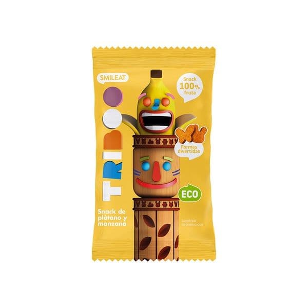 Smileat Triboo Snacks Bebé Maçã e Banana 25g