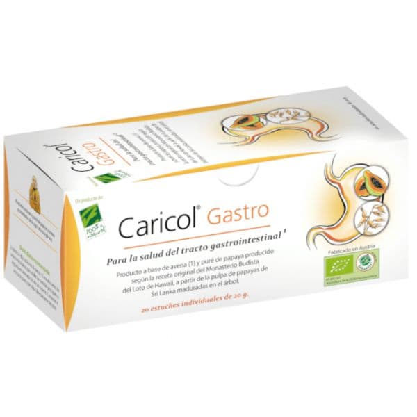 100% Natural Caricol Gastro 20 Saquetas