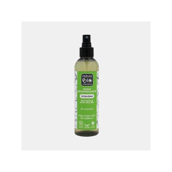 NaturaBIO Cosmetics Spray Desembaraçante Vitality Aloe & Maçã 200ml