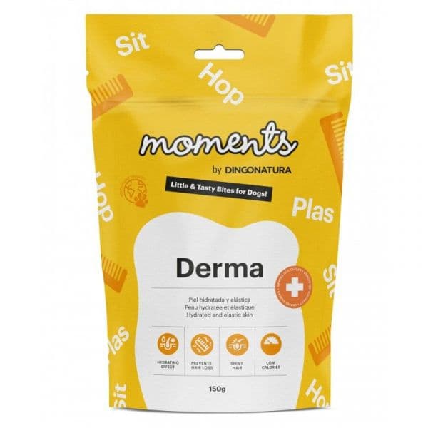 Moment Snacks Funcionais Derma Frango & Salmão 150g