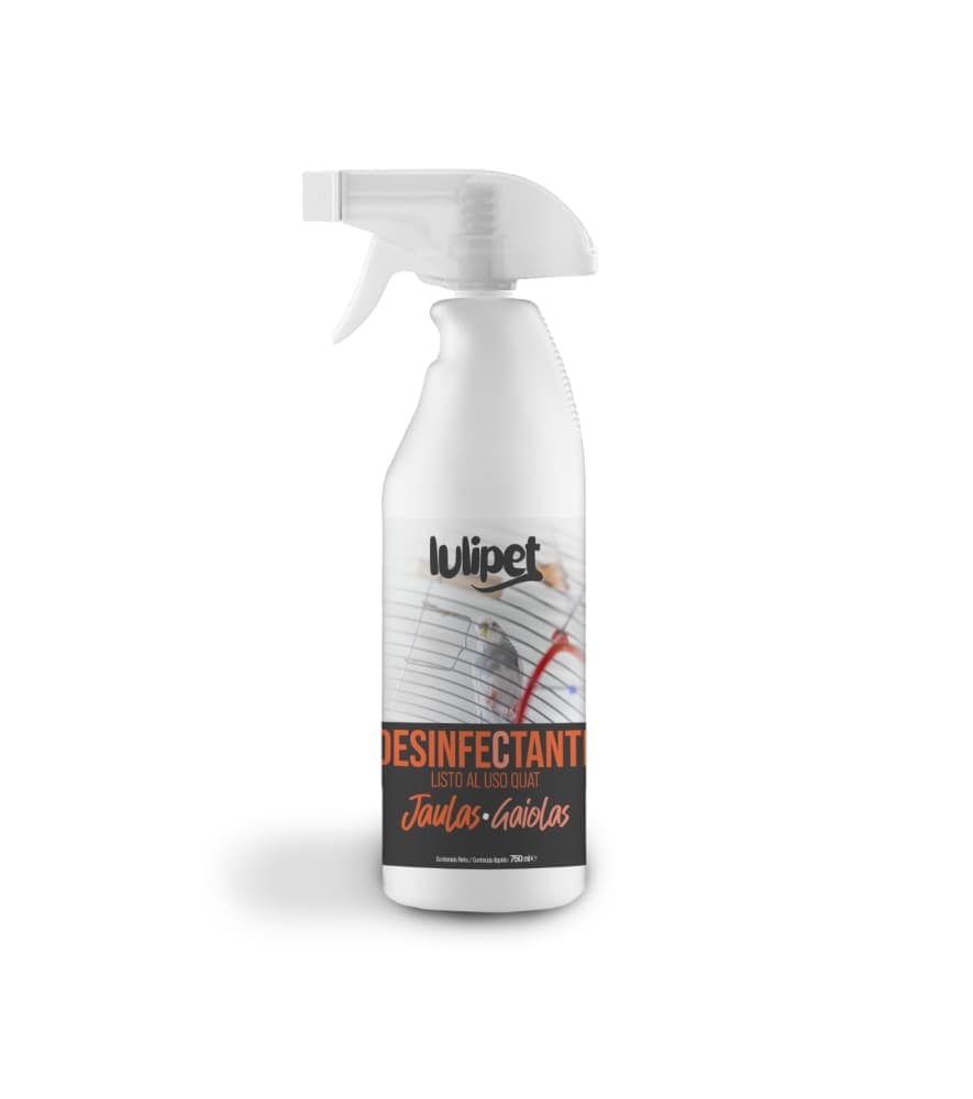 Lulipet Desinfetante Jaulas e Gaiolas 750ml