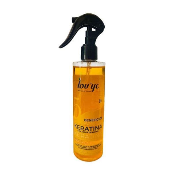 Lovyc Aceite de Ricino e Keratina Condicionador 300ml