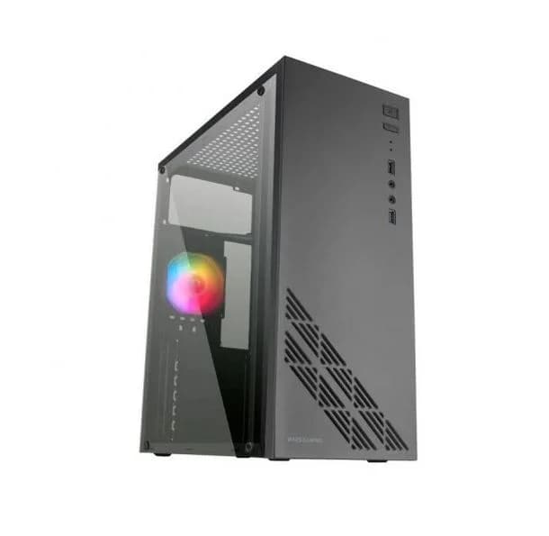 Mars Gaming MC100 RGB Preta ATX Acrílico - MC100