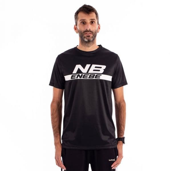 Enebe Kaiser Short Sleeve T-shirt Preto 2XL Homem