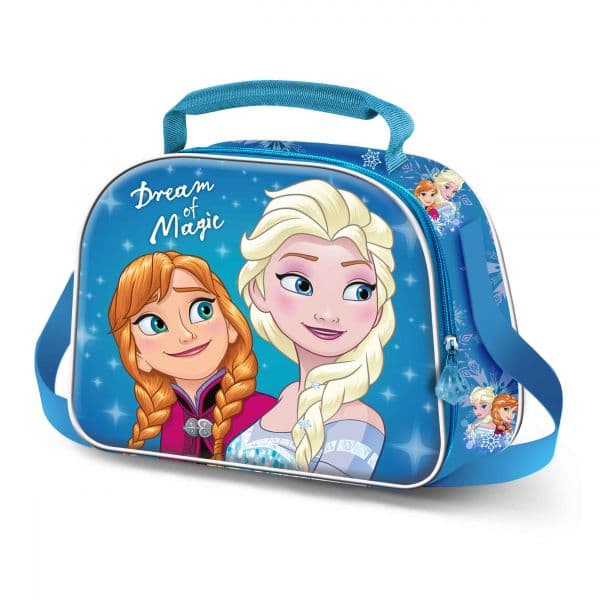 Disney Lancheira Térmica Frozen Dream of Magic 3D 2024 25,5X20X10Cm
