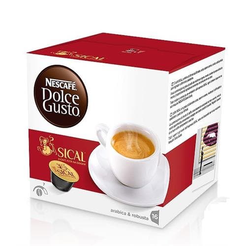 CÁPSULAS DE CAFÉ DOLCE GUSTO ESPRESSO SICAL ( 96 CÁPSULAS - A EX