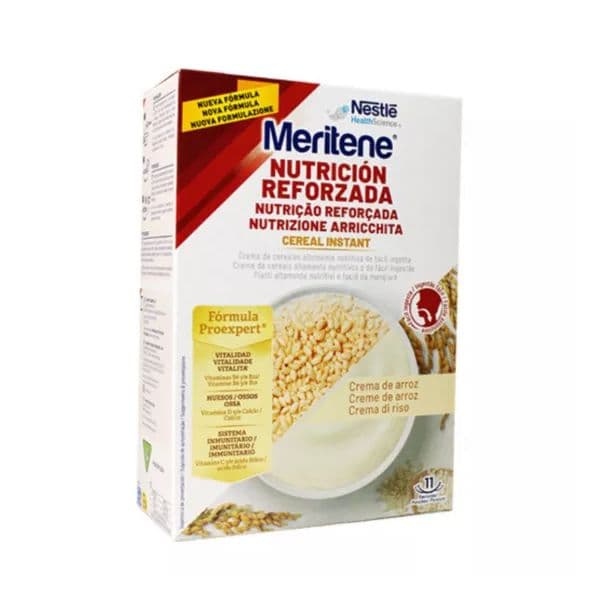 Nestlé Meritene Cereal Instant Creme de Arroz Nutrição Reforçada 440g