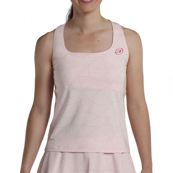 Bullpadel Estas Sleeveless T-shirt Beige M Mulher