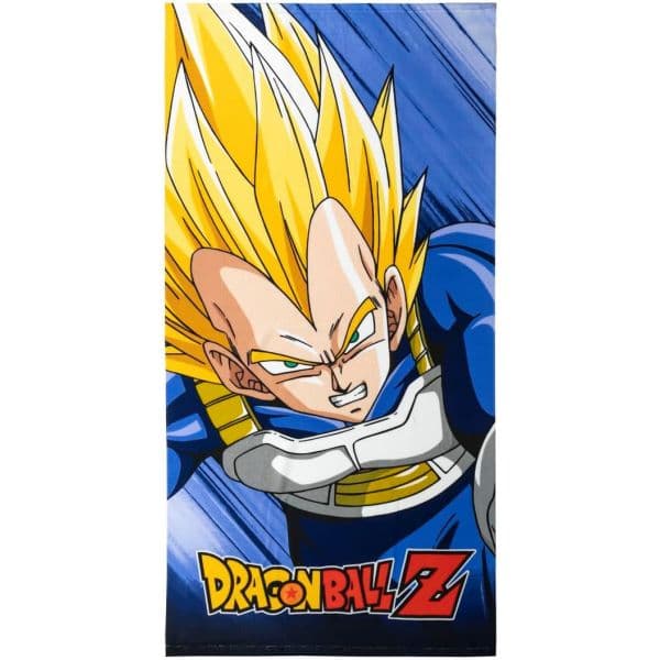 Cerdá Toalha de Praia Dragon Ball Z Vegeta Azul 70x140cm