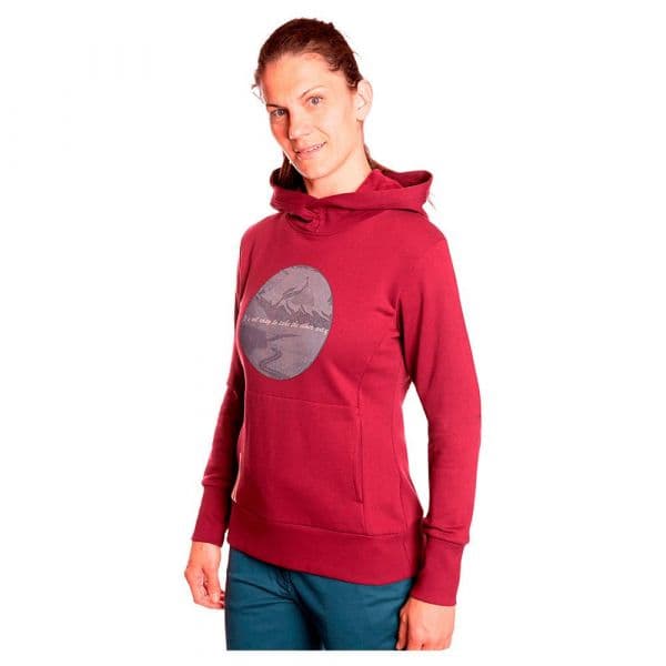 Trangoworld Molo Hoodie Vermelho XL Mulher