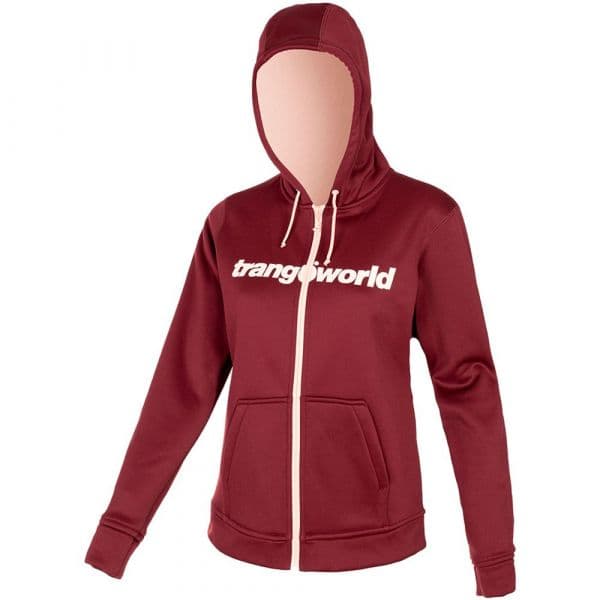 Trangoworld Liena Hoodie Vermelho XS Mulher