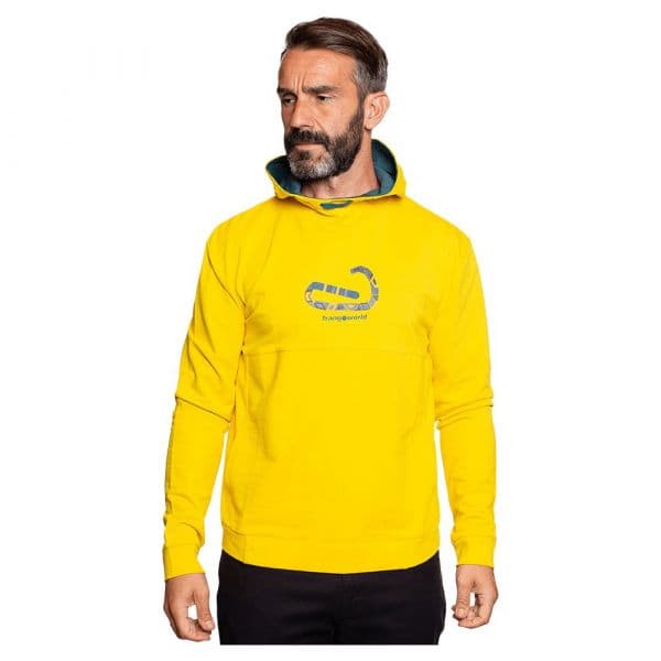Trangoworld Kaoko Hoodie Amarelo XL Homem
