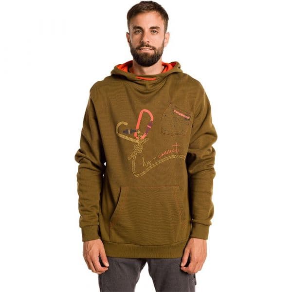 Trangoworld Disconnect Hoodie Verde M Homem