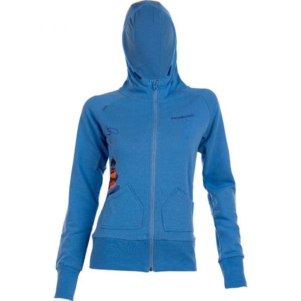 Trangoworld Serenity Full Zip Sweatshirt Azul L Mulher