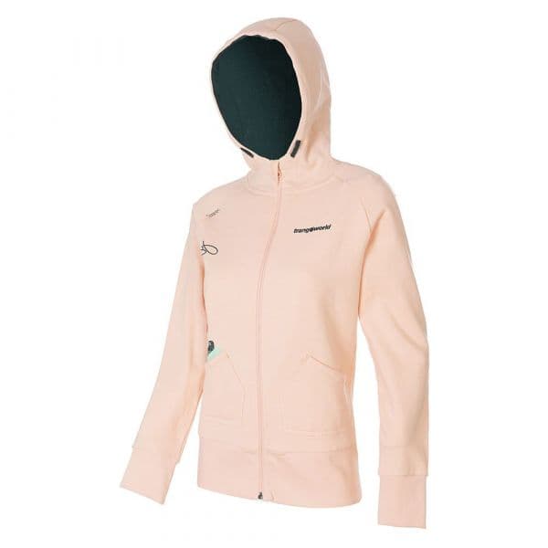 Trangoworld Serenity Full Zip Sweatshirt Laranja M Mulher
