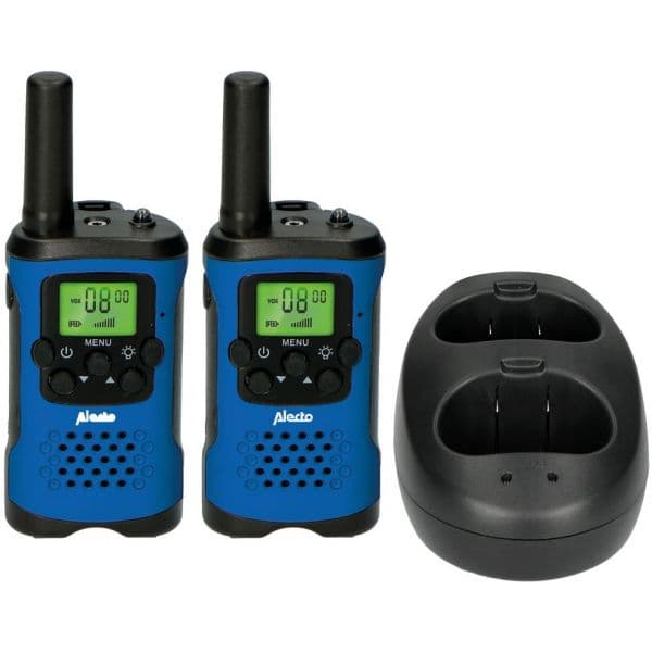 ALECTO Intercomunicadores Walkie Talkies 7Km (8 Canais) c/ Base de Carregamento - FR175BW