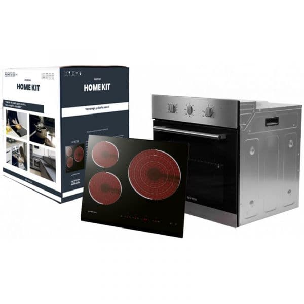 Forno Infiniton Home Kit HV-CB65H30 65L Classe A + Placa Vitrocerâmica 60cm Classe A