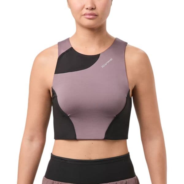 Nnormal Camisola de Alças Trail Cropped Top n2cwtb1-002 M Violeta