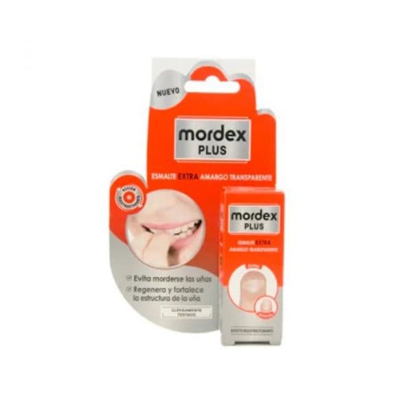 Mordex Plus Extra Amargo Transparente Verniz 9ml
