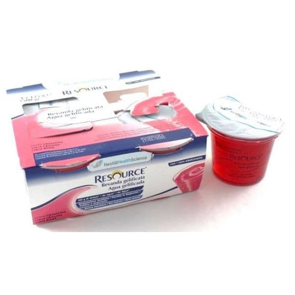 Nestlé Resource Água Gelificada Romã 4x125g
