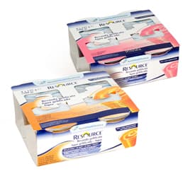 Resource Aqua+ Agua Gelificada Laranja 125g 4un