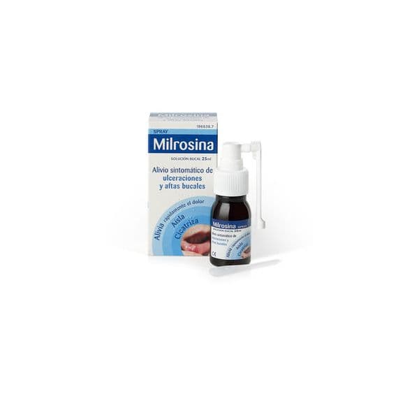 Milrosina Alivio Sintomático Solução Bocal Spray 25ml