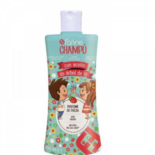 Farline Shampoo Infantil com Árvore de Chá Uso Diário 250ml