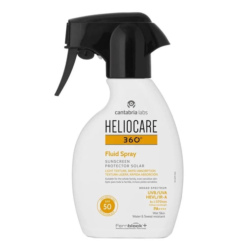 Heliocare 360º Fluid Spray FPS50 250ml