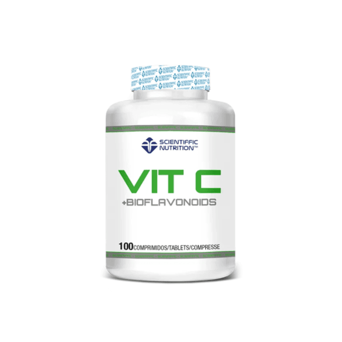 Scientiffic Nutrition - Vitamina C + Bioflavonoides 100 caps