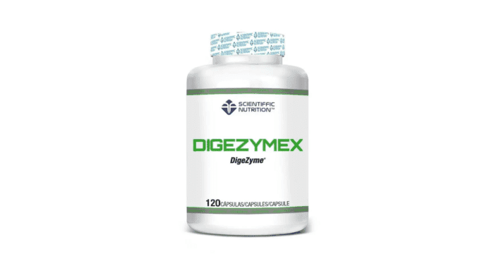 Scientiffic Nutrition Digezymex, Enzimas digestivas para melhorar a digestão e reduzir a acidez, 120 unidades.
