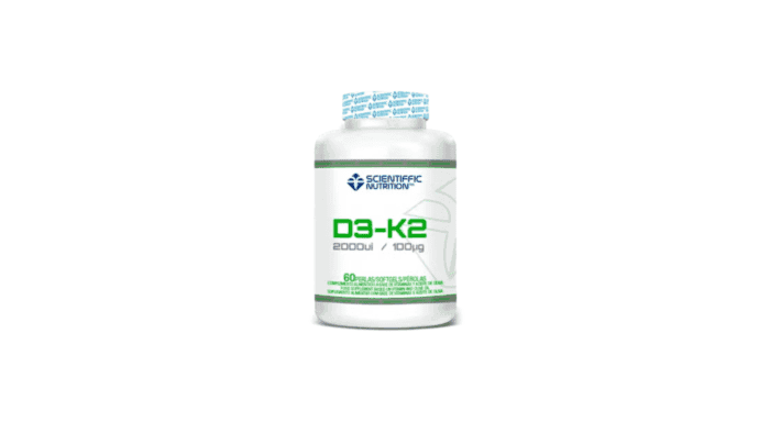VIT D3 K2 60 pérolas Scientiffic Nutrition