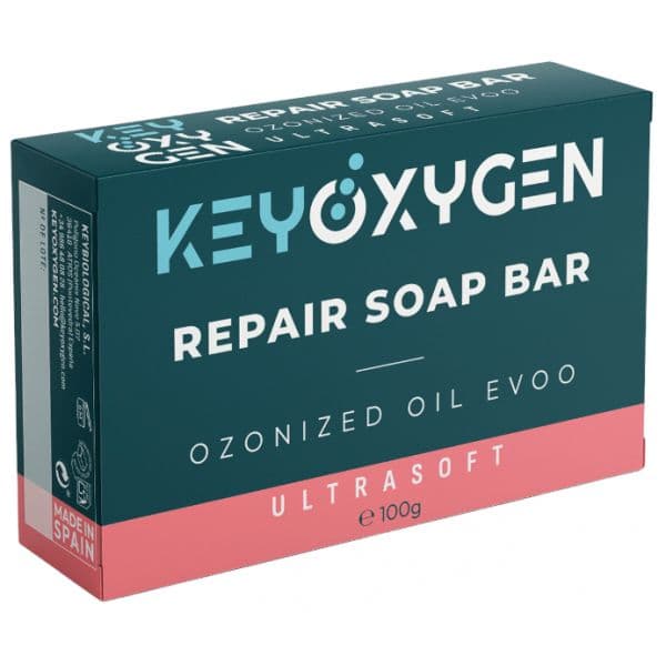 KeyOxygen Sabonete Reparador Laranja e Gerânio 100g
