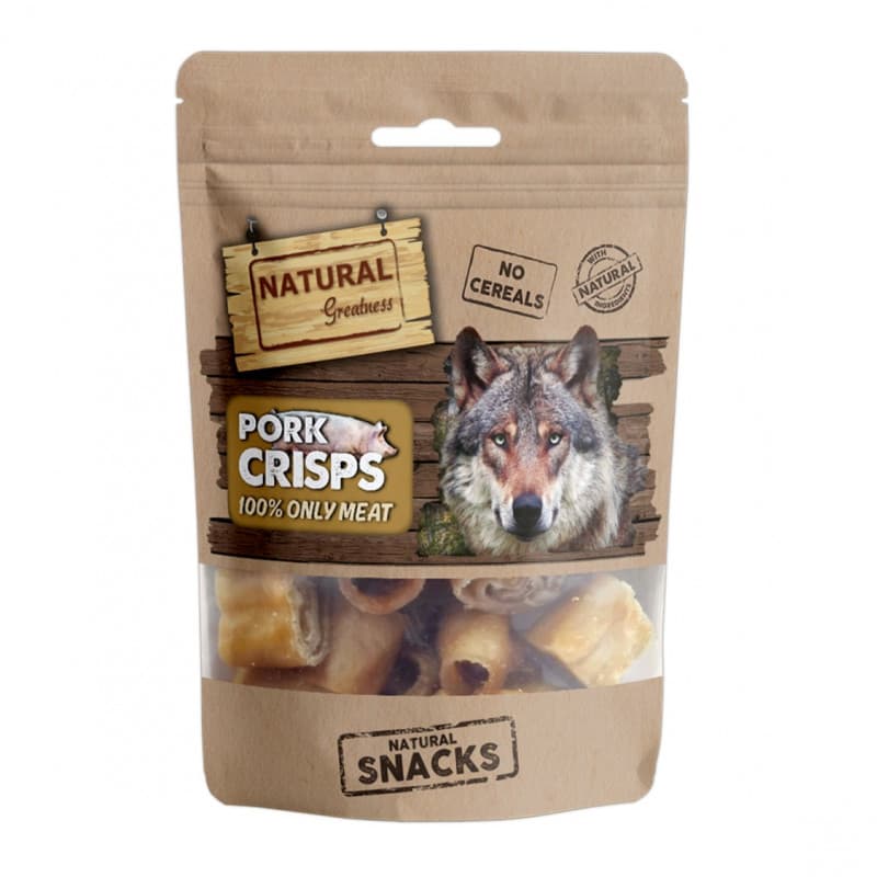 Natural Greatness Snacks Only Meat Pork Crips
