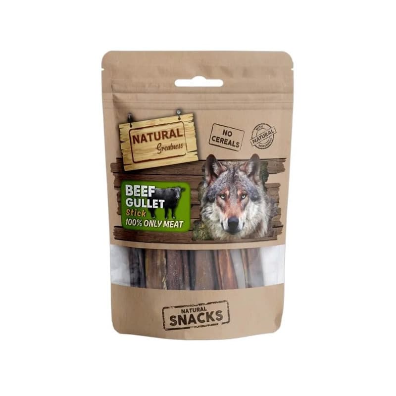 Natural Greatness Snacks Only Meat Traquea de Ternera Stick
