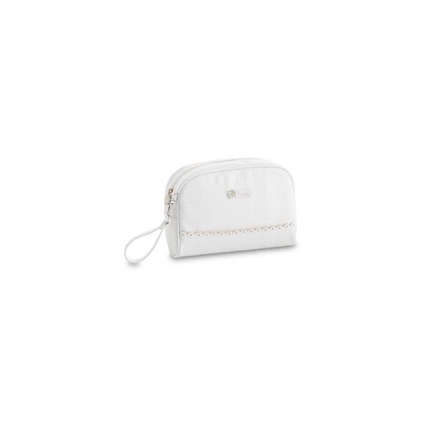 Bimbi Pirulos Necessaire Rombos Ecopele Branco