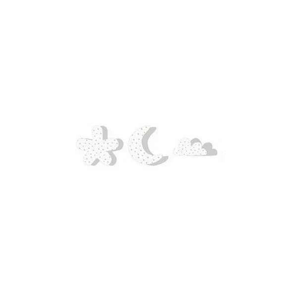 Bimbi Pirulos Almofada Decoração Pack3 Pirulos Swit Nights Lino
