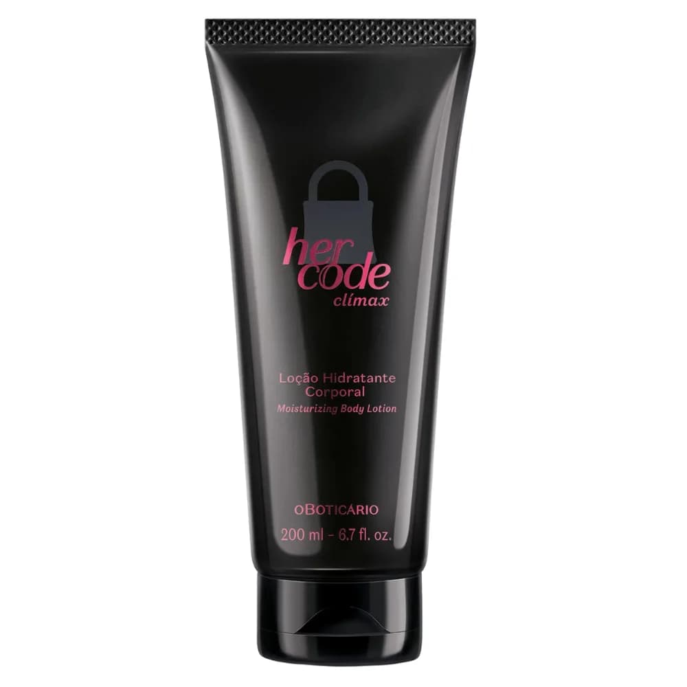 Loção Hidratante Her Code Clímax O Boticário 200ml