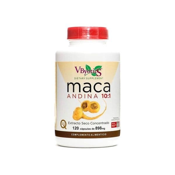 Vbyotics Maca Andina 120 Cápsulas de 898mg
