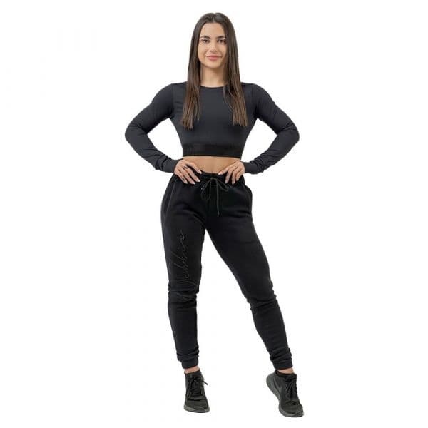 Nebbia High-waist Intense Signature Joggers Preto L Mulher