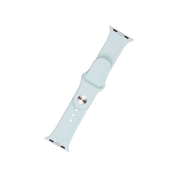Fixed Bracelete de Silicone Apple Watch 38/40/41mm, turquesa claro