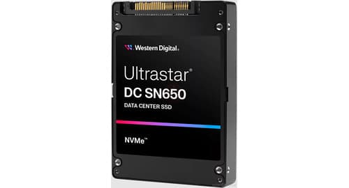 SSD SanDisk 7.68TB Ultrastar DC SN650 2.5" U.3 PCIe 4.0 NVMe 3D TLC NAND