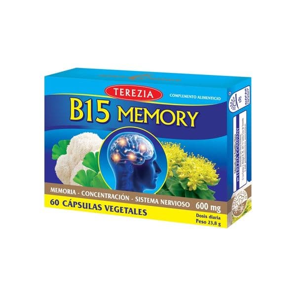 Terezia Company B15 Memória 60 Cápsulas