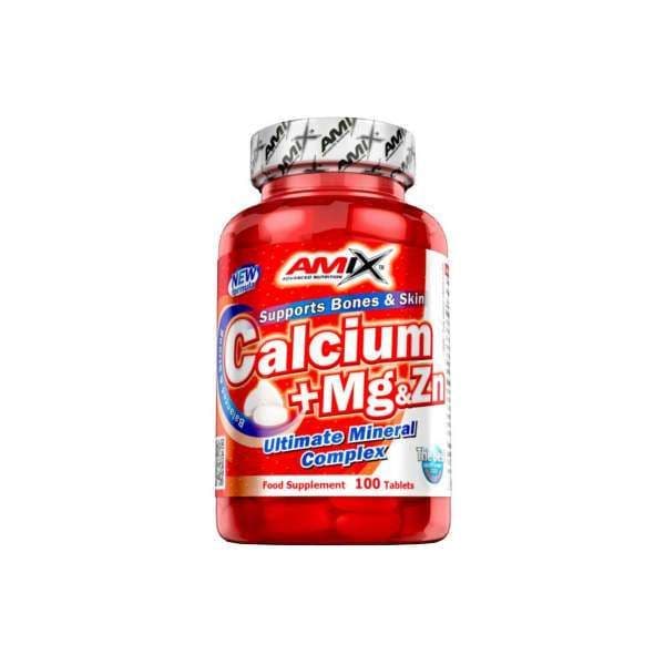 Amix Calcium + MG & Zn 100 Comprimidos