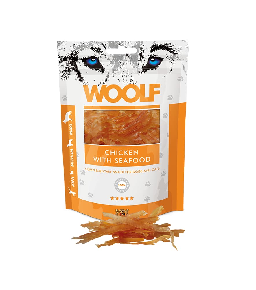 Woolf Frango e Marisco Snack - Campet