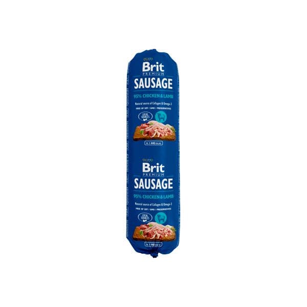 Brit Sausage Chicken & Lamb 2x 800g
