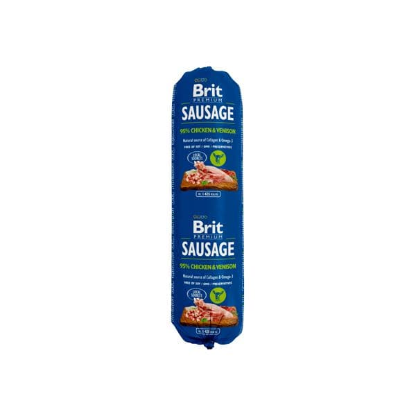 Brit Sausage Chicken & Venison 2x 800g