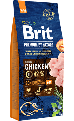 Brit Blue Nature Senior Small & Medium 1Kg